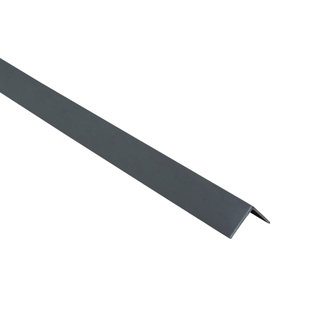 Standers Kątownik pvc 2.6m 20x20x1 mm matowy szary