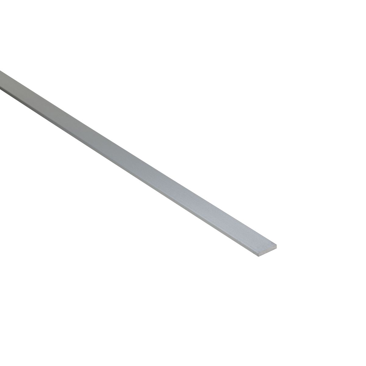 Standers Profil płaski aluminiowy 2.5m 10x2 mm srebrny