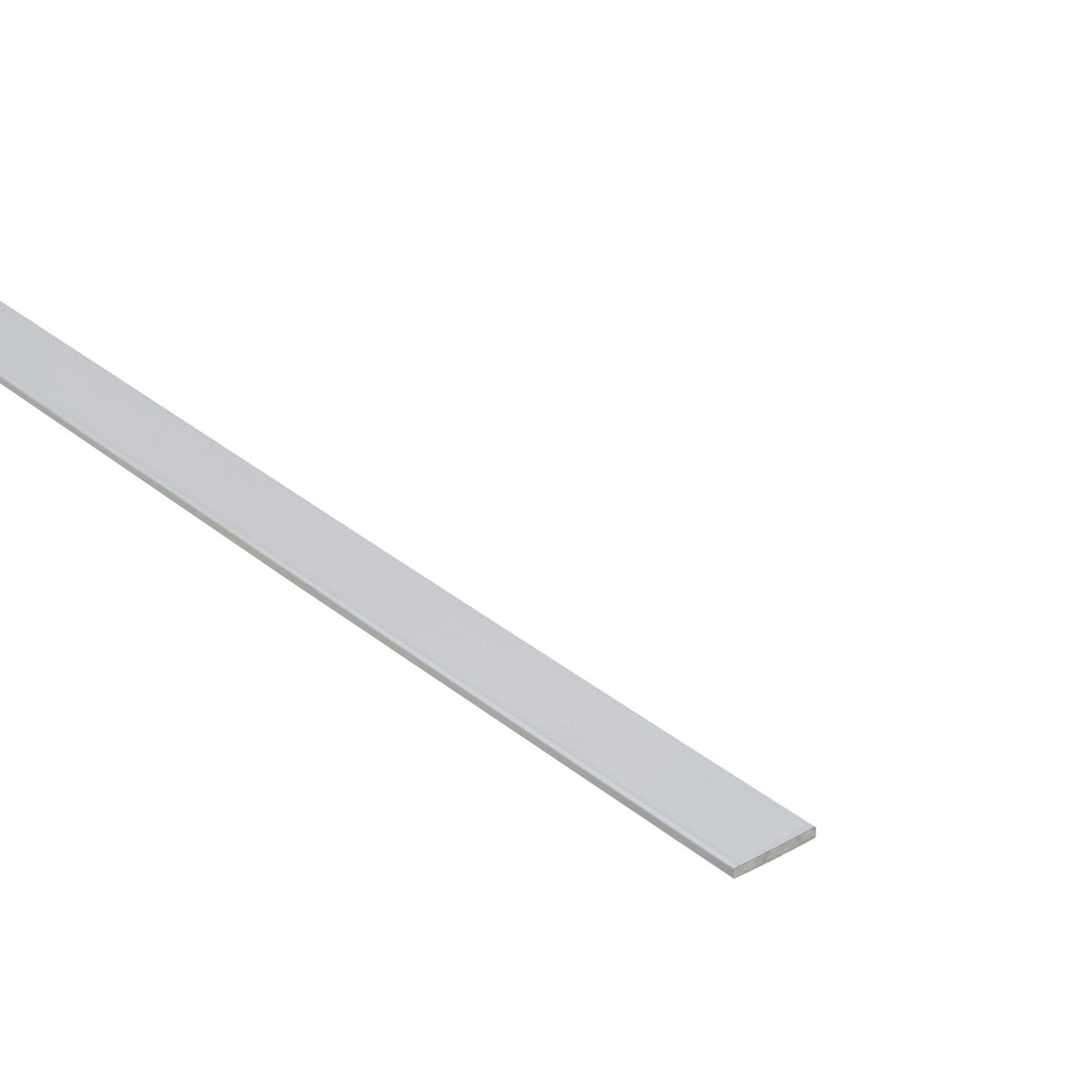 Standers Profil płaski aluminiowy 2.5m 20x2 mm srebrny