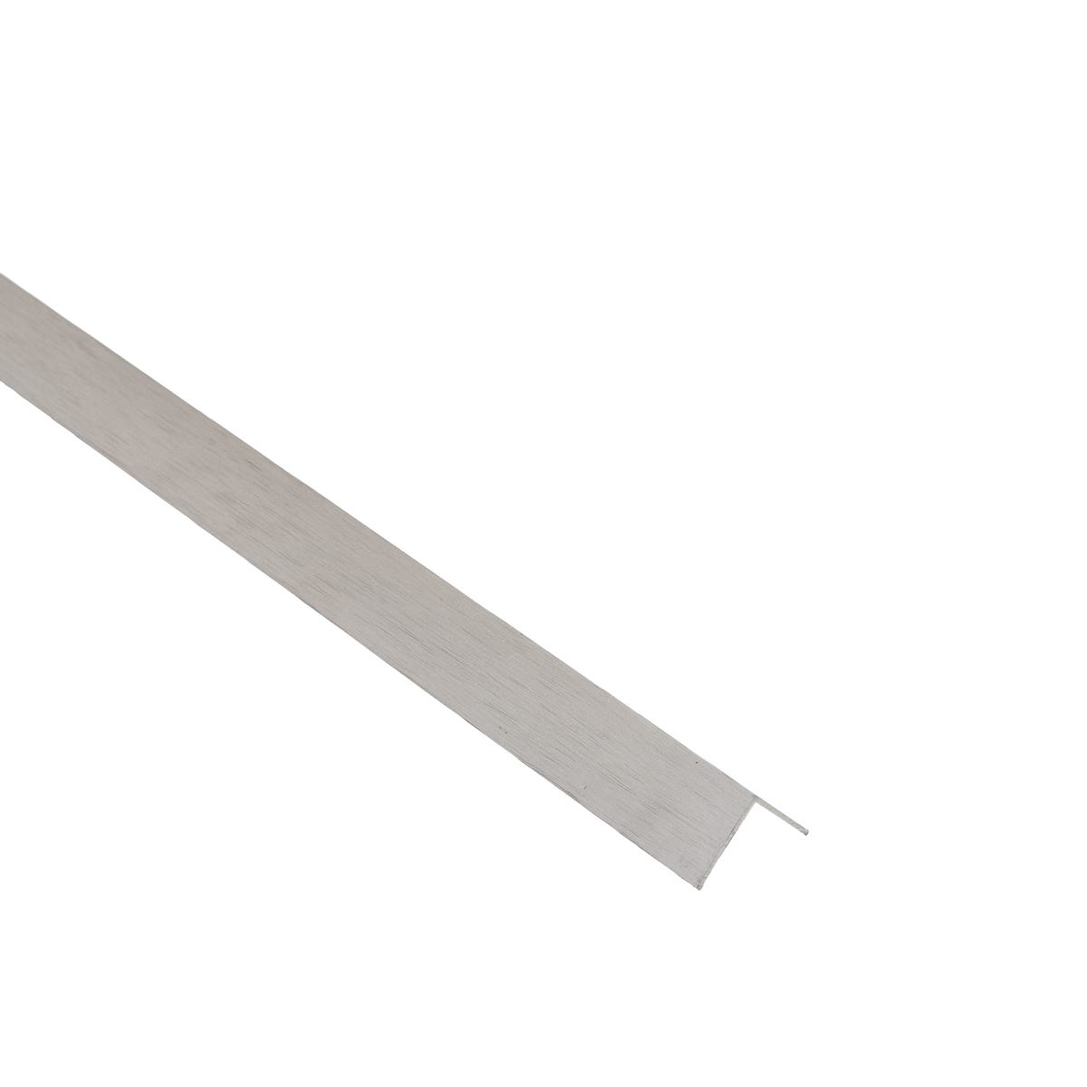 Standers Kątownik aluminiowy 2.5m 15x15x1 mm nikiel