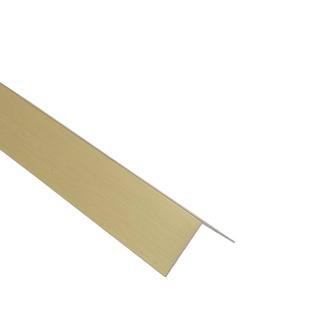 Standers Kątownik aluminiowy 1m 30x30x1 mm mosiądz