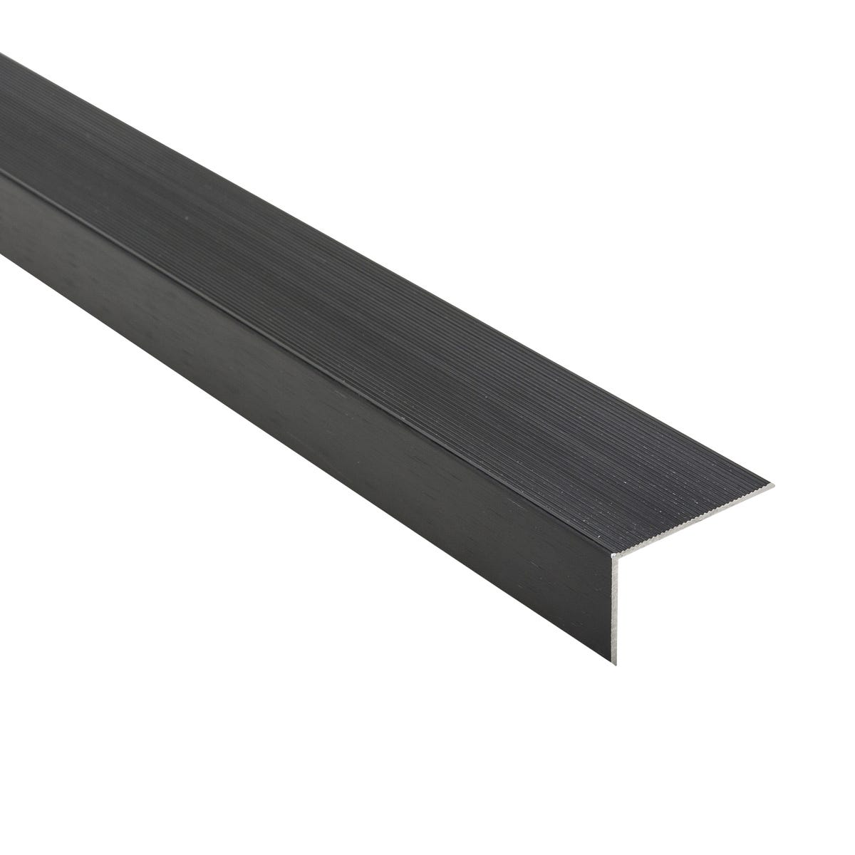 Standers Profil schodowy aluminiowy 2m 25x40x1.5 mm czarny