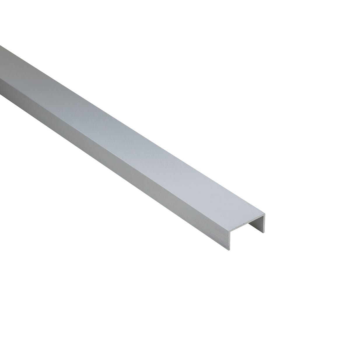 Standers Ceownik aluminiowy 1m 10x20x1 mm srebrny