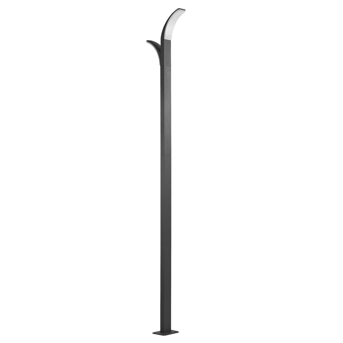 Inspire Latarnia Lakko szara 250 cm IP54 2 x LED