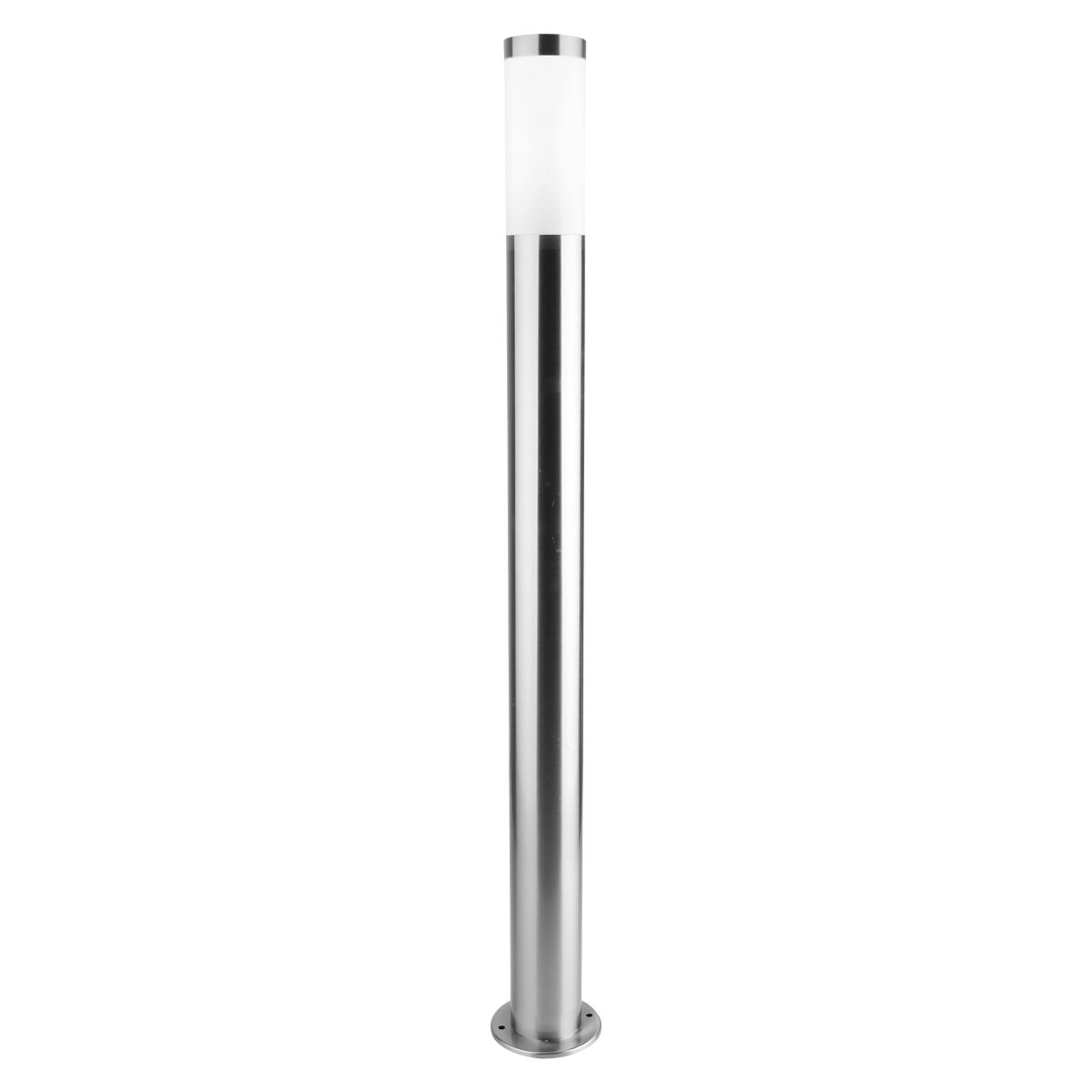 Inspire Lampa ogrodowa słupek Bergen srebrny E27 80 cm IP44 LED