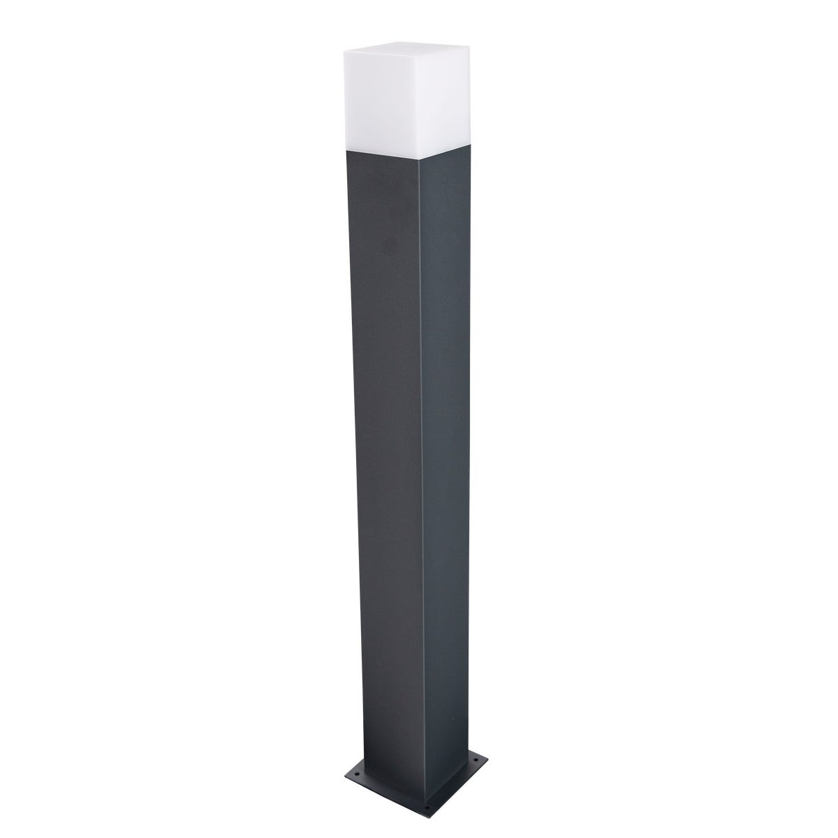 Inspire Lampa ogrodowa słupek Cies czarny E27 75 cm IP44 LED