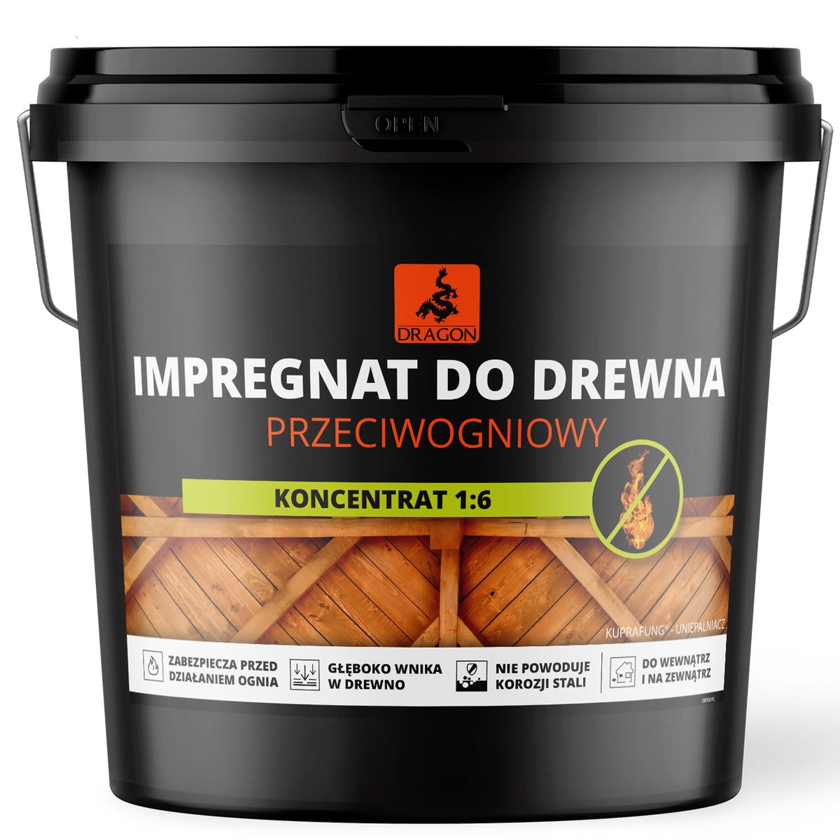 Dragon Impregnat przeciwogniowy koncentrat 1:6 20 kg