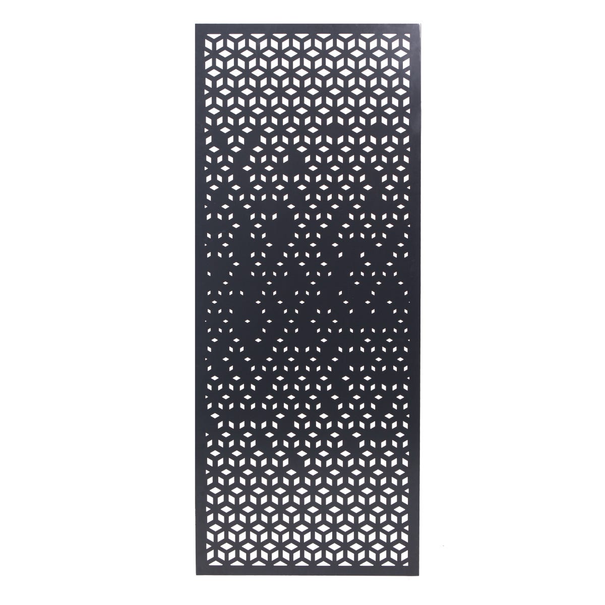 Panel osłonowy stalowy 150x60 cm jasny szary ażurowy Naterial