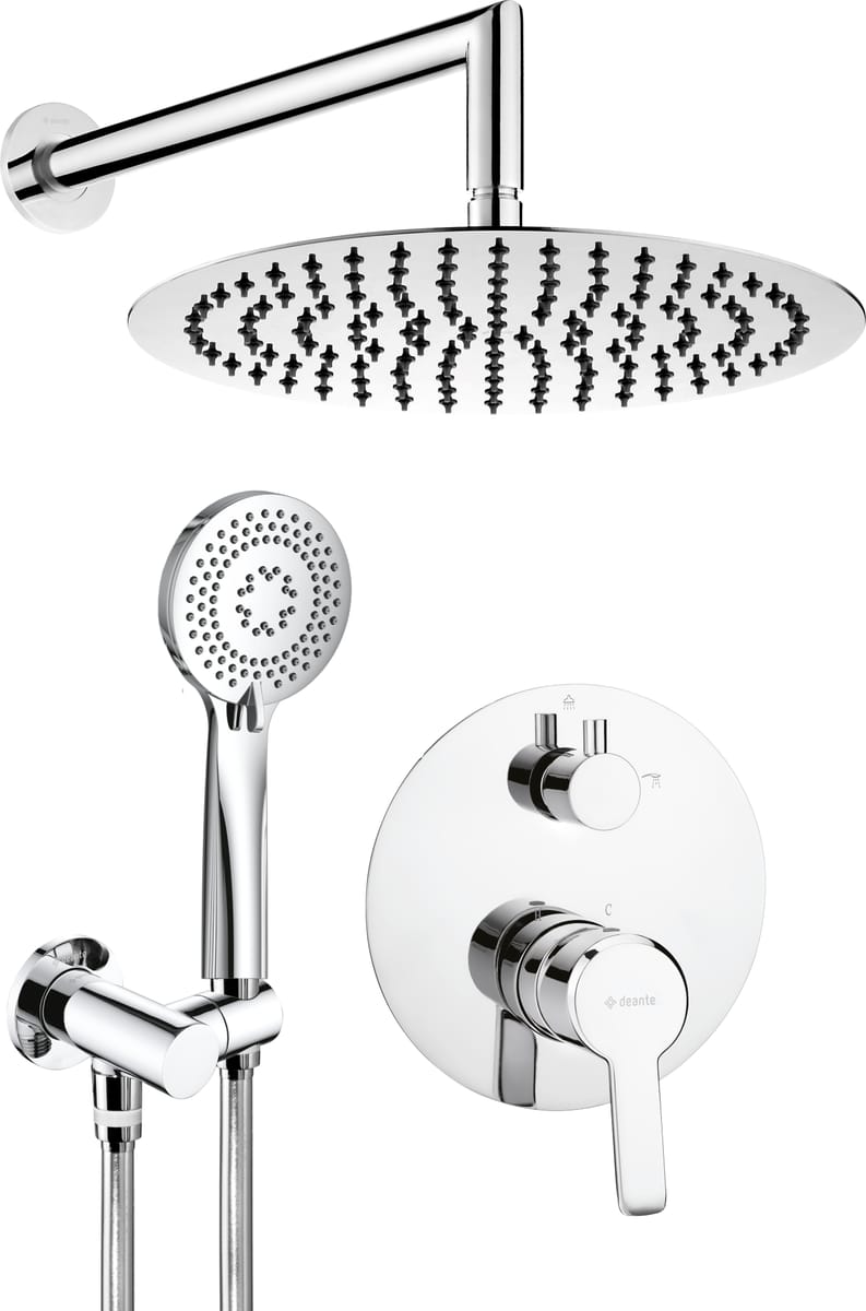 System podtynkowy chrom Cejlo Deante