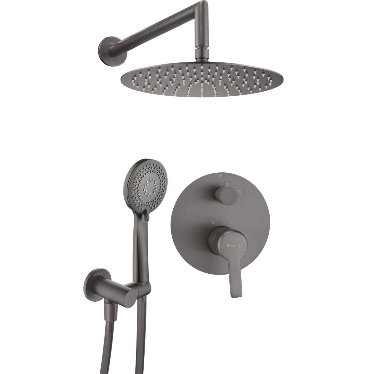 System podtynkowy grafit Cejlo Deante