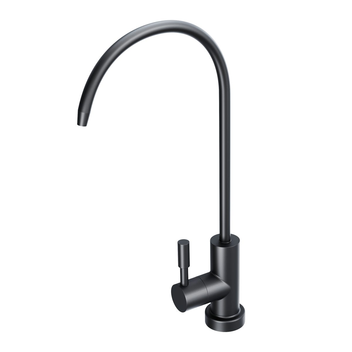 Wylewka do systemów RO pojedyncza czarna FCC-CMAT USTM