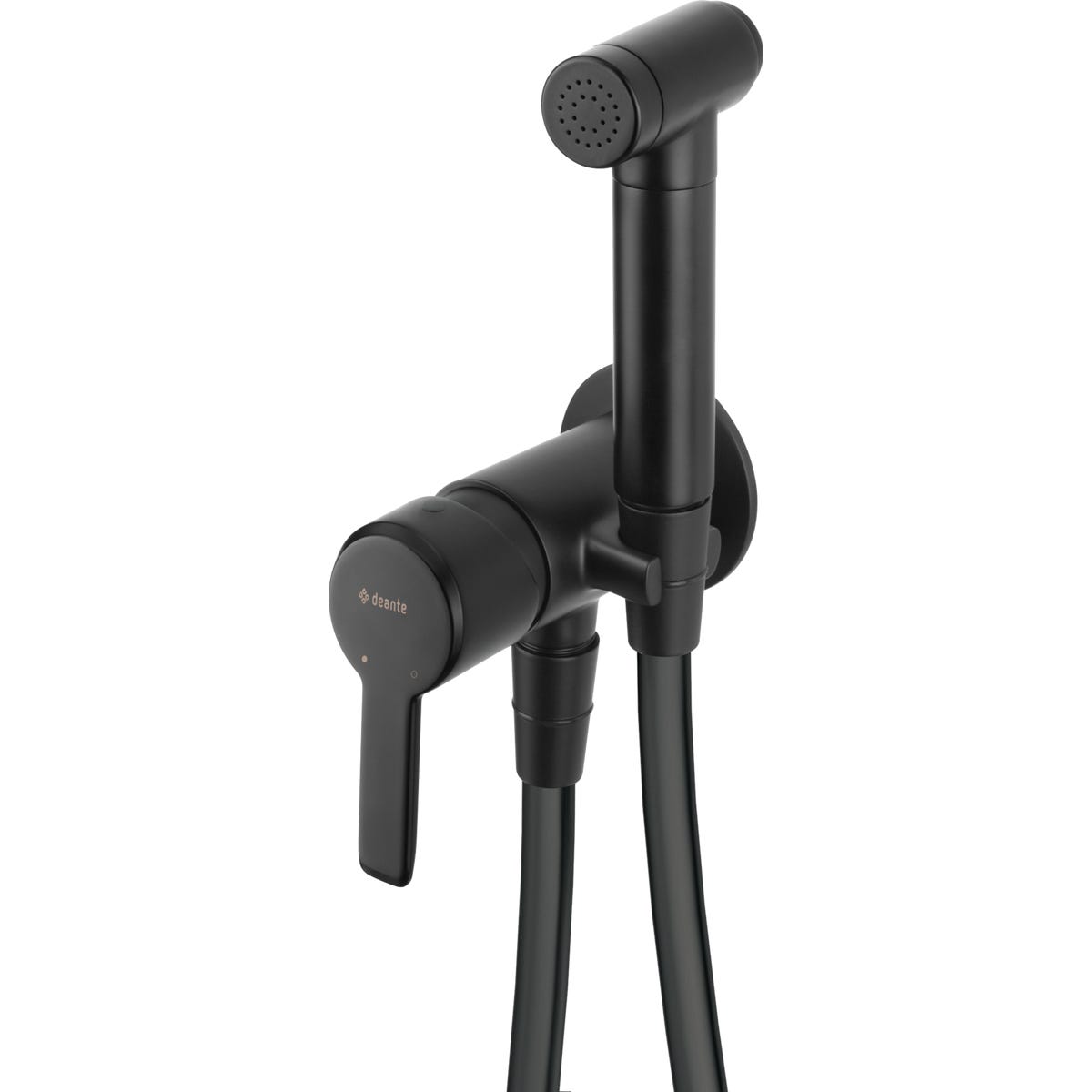 Bateria podtynkowa bidetowa Cejlo Czarna Deante