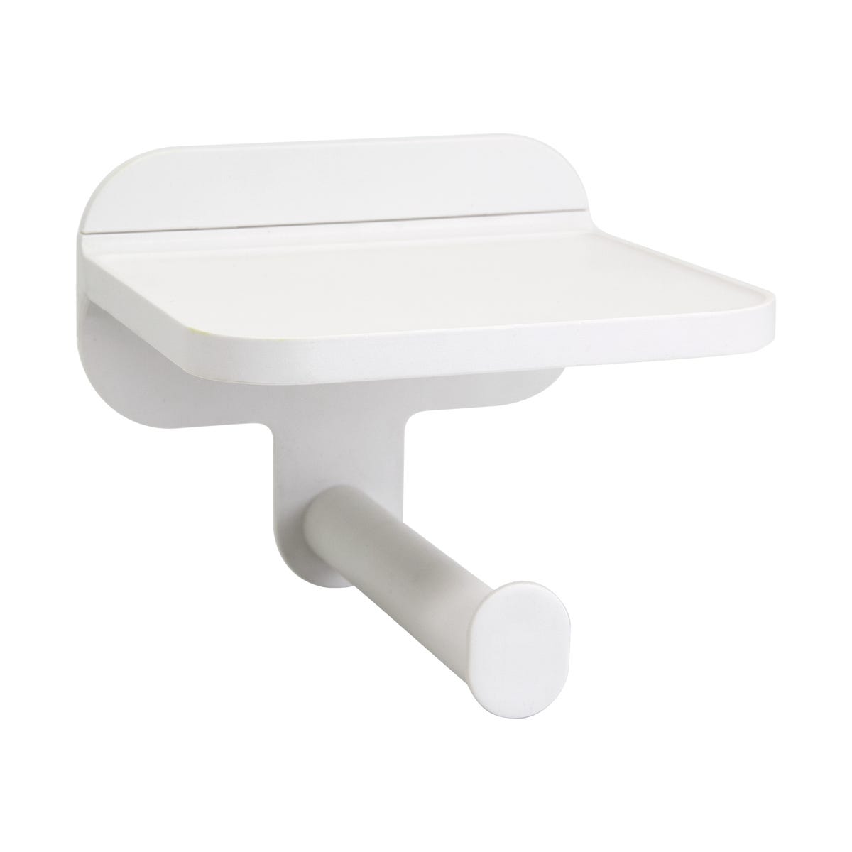 Uchwyt na papier toaletowy Easy Biały mat Sensea