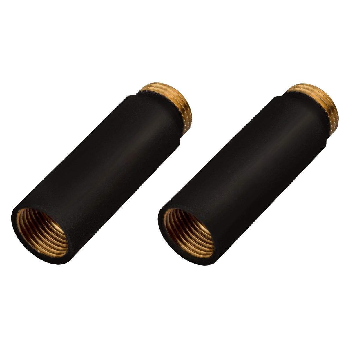 Przedłużka 1/2'' mosiądz 60 mm czarna 2 szt EQUATION