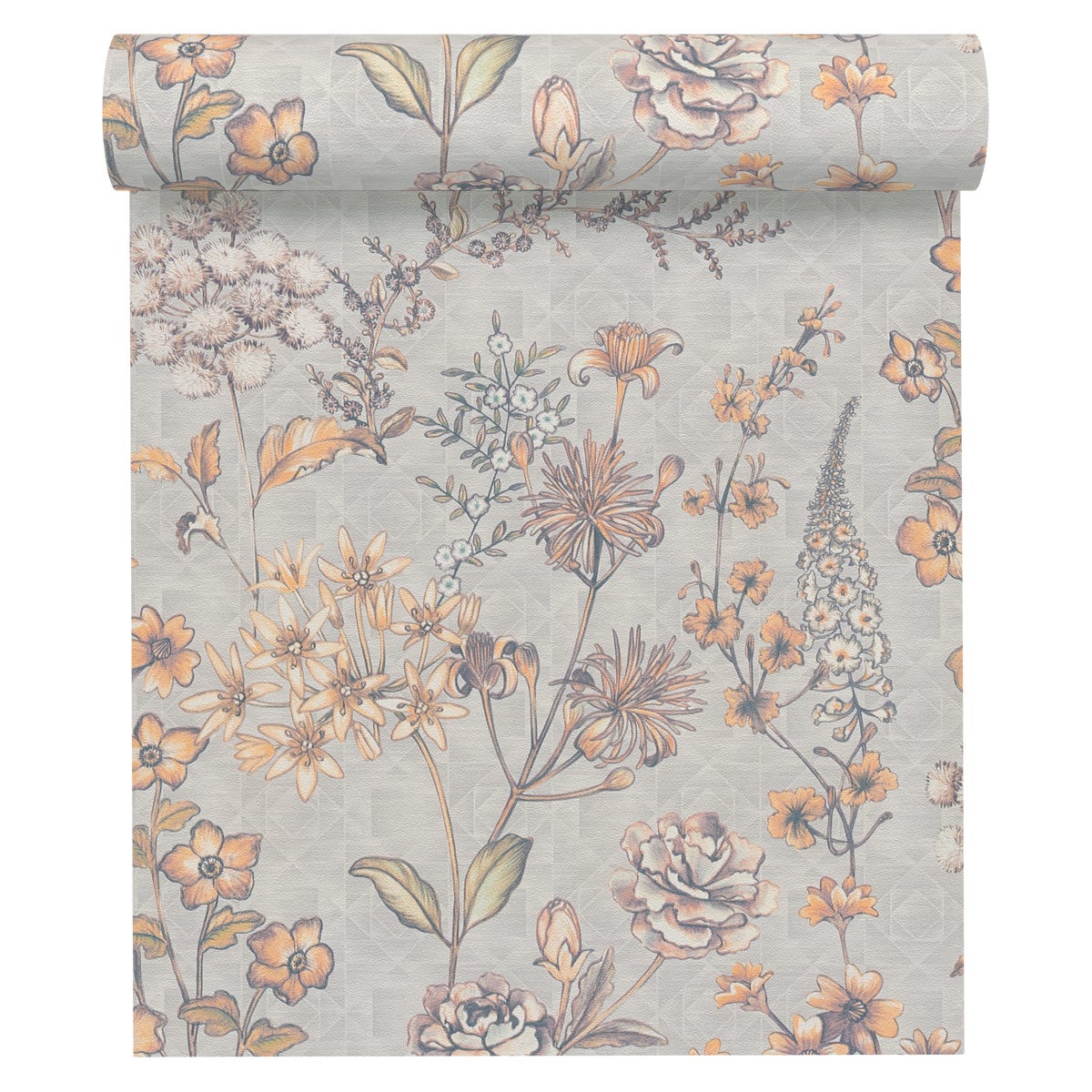 Tapeta Natura Metropolitan Stories 391171 szara winylowa na flizelinie