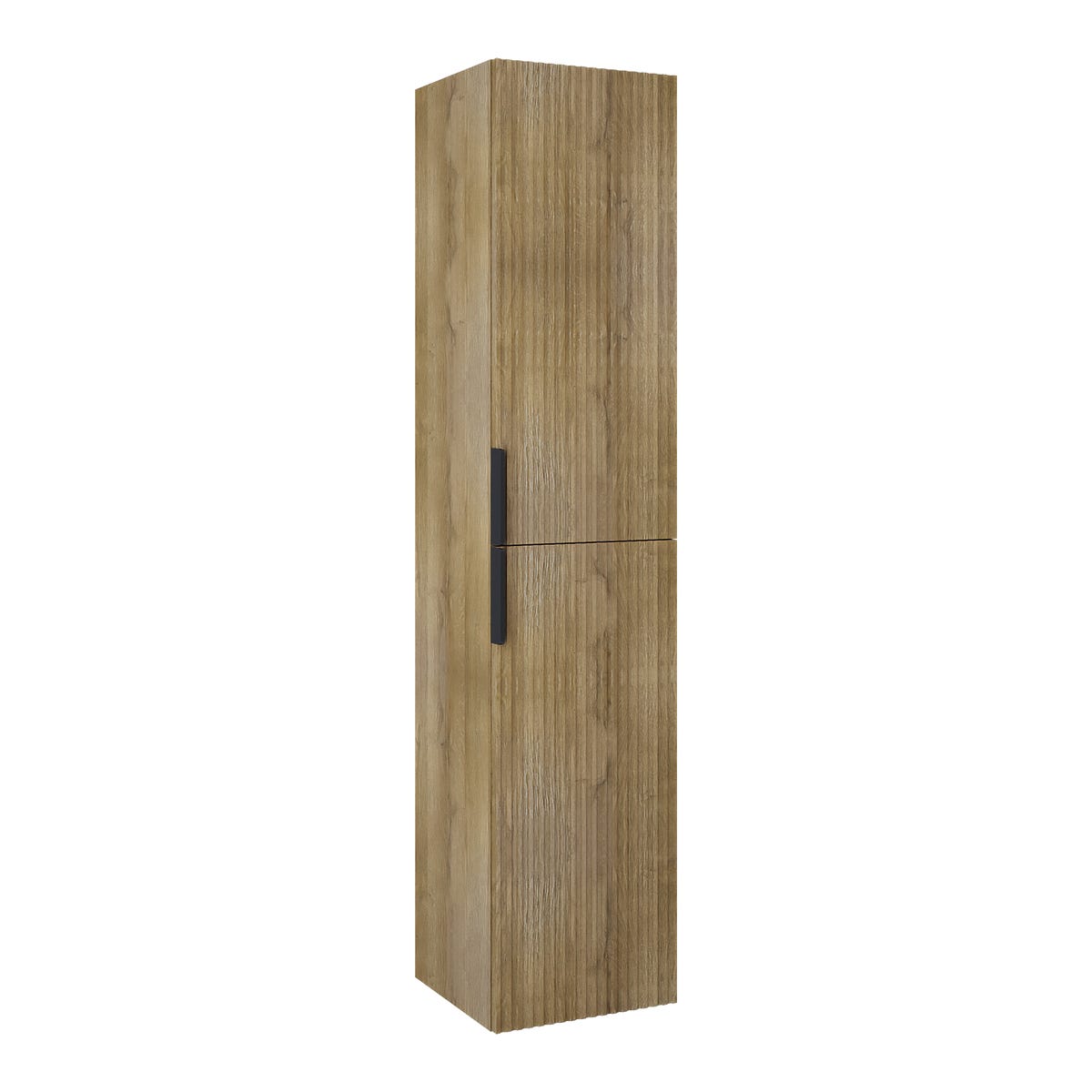 Słupek łazienkowy wiszący Nabel 35x34.9x162 cm dąb natural Roca