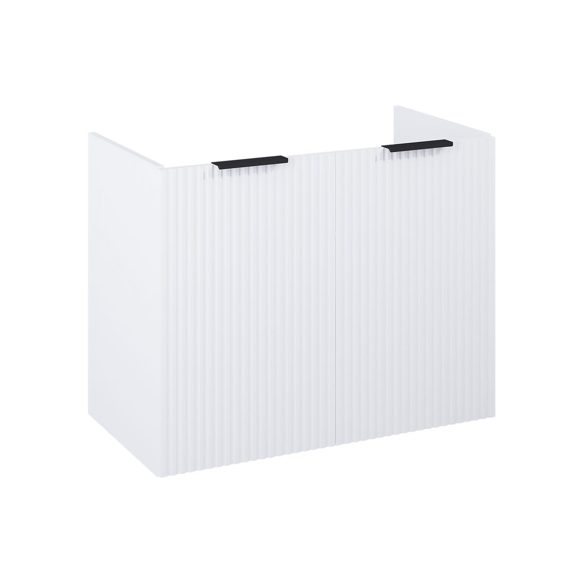 Szafka pod umywalkę Nabel 2-drzwiowa 80x45.2x63.5 cm biały mat Roca