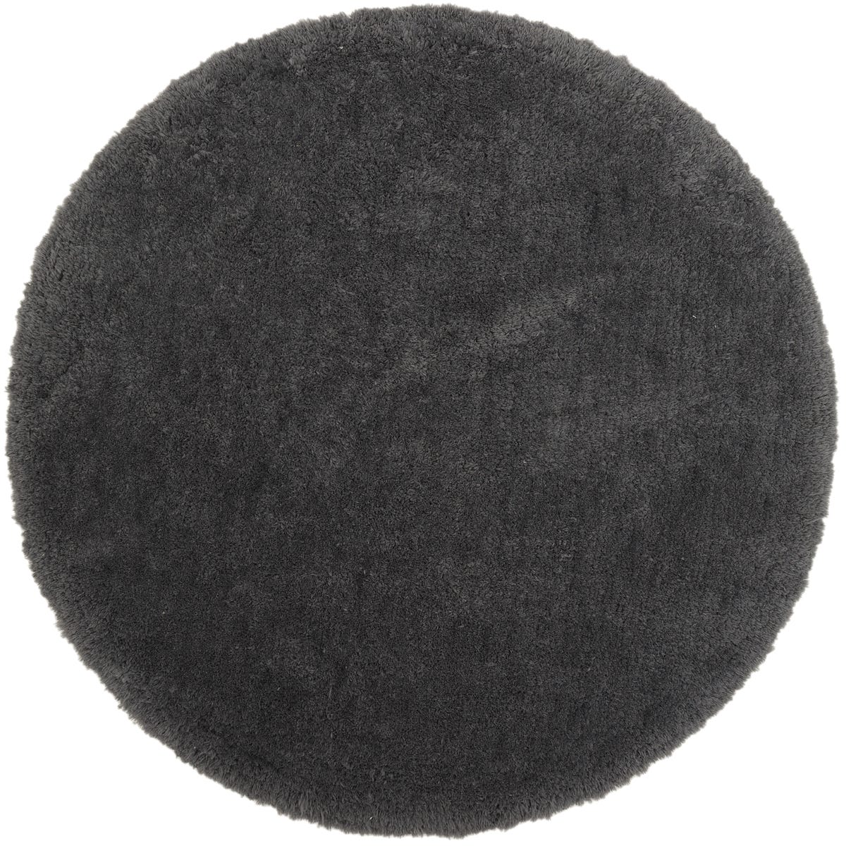 Dywan okrągły shaggy Talka Paris ciemnoszary śr. 100 cm Inspire