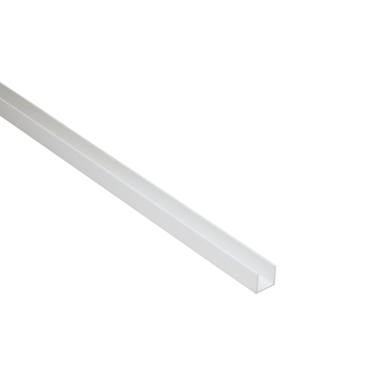 Standers Ceownik pvc 1m 10x10x1 mm matowy biały