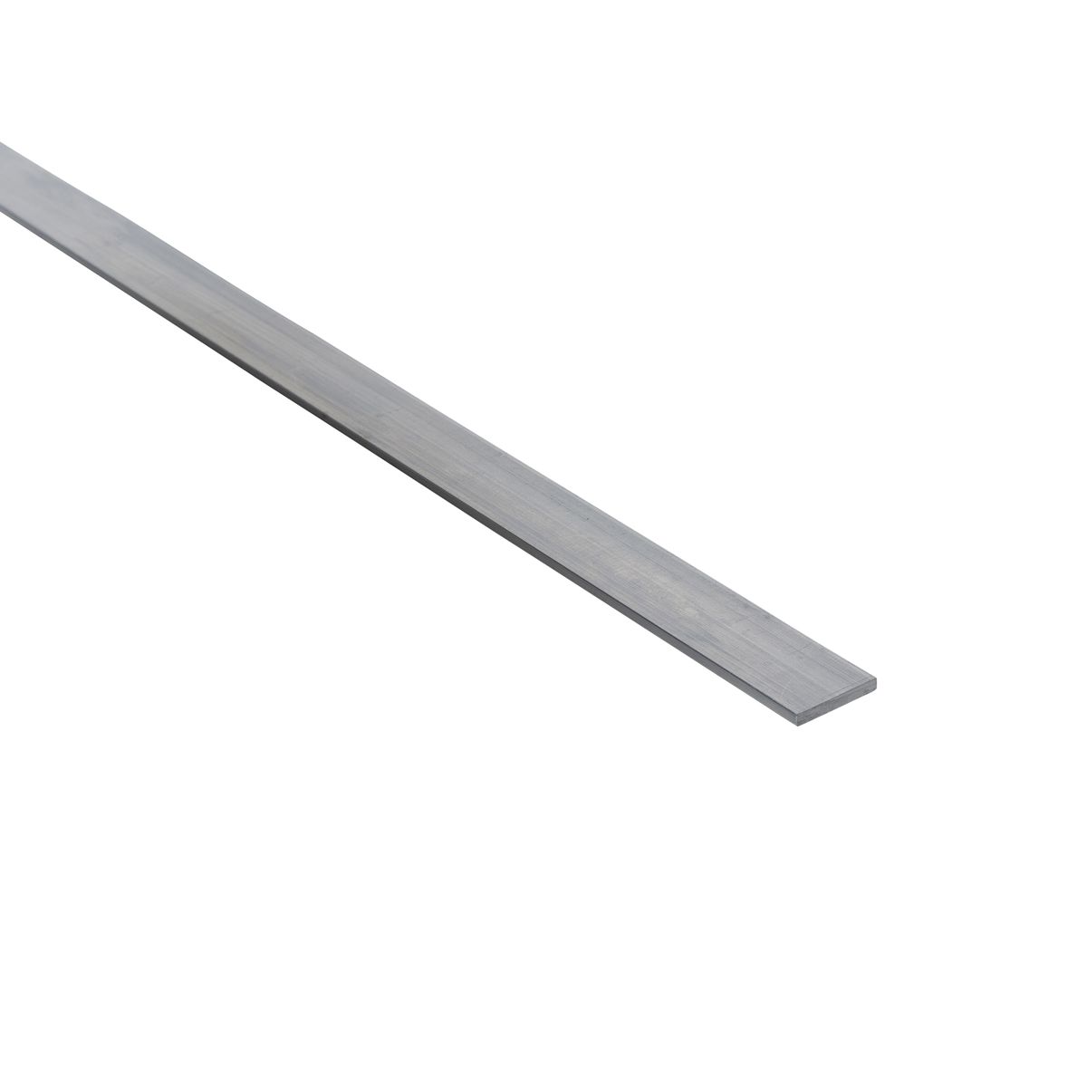 Standers Profil płaski aluminiowy 1m 15x2 mm surowy srebrny