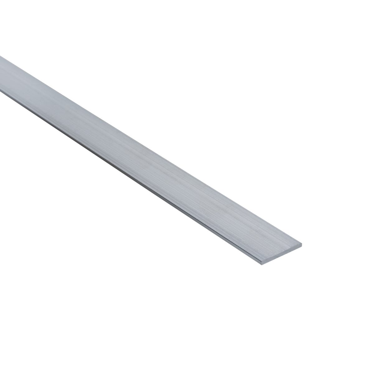 Standers Profil płaski aluminiowy 1m 20x2 mm srebrny