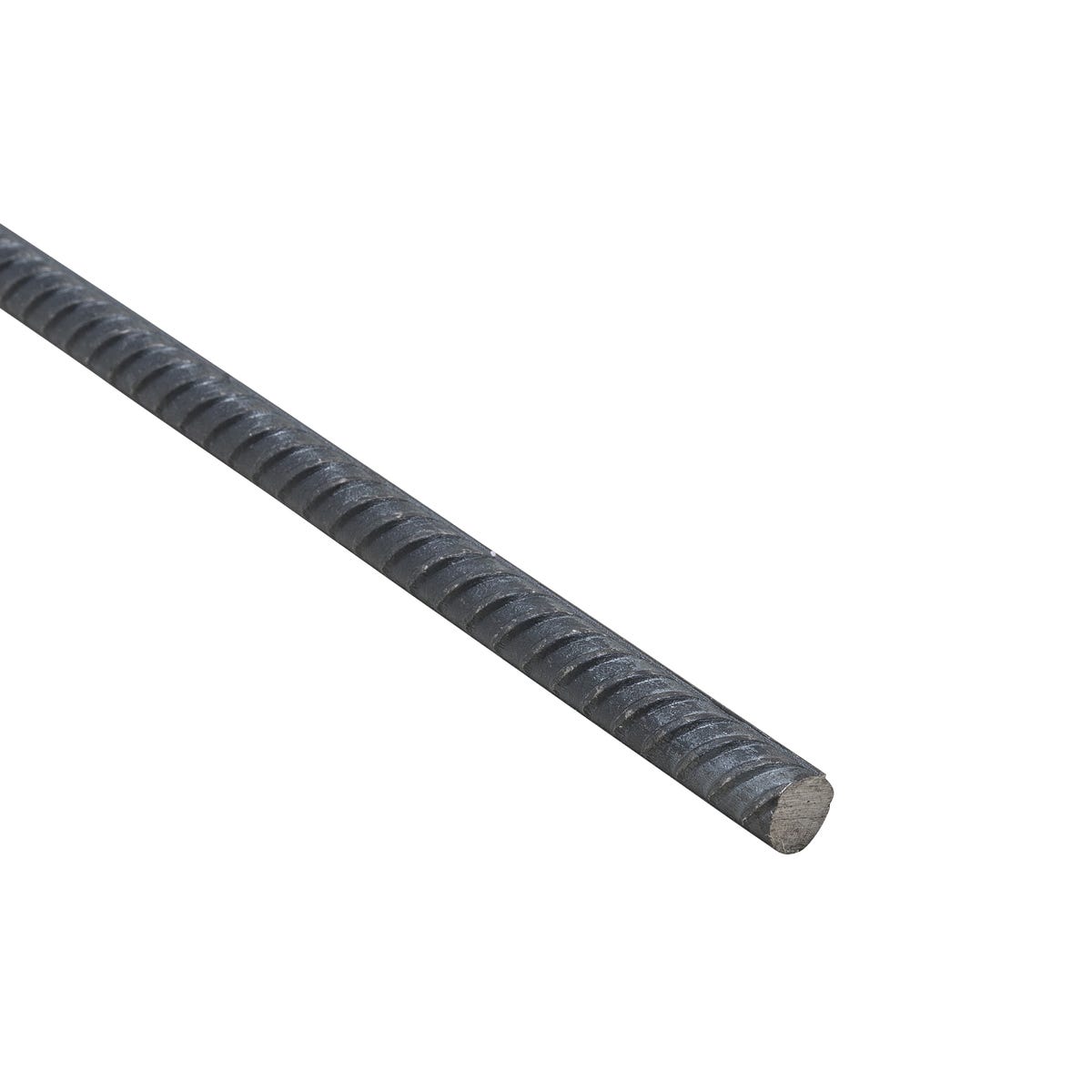 Standers Pręt żebrowany stalowy 1m 10mm srebrny