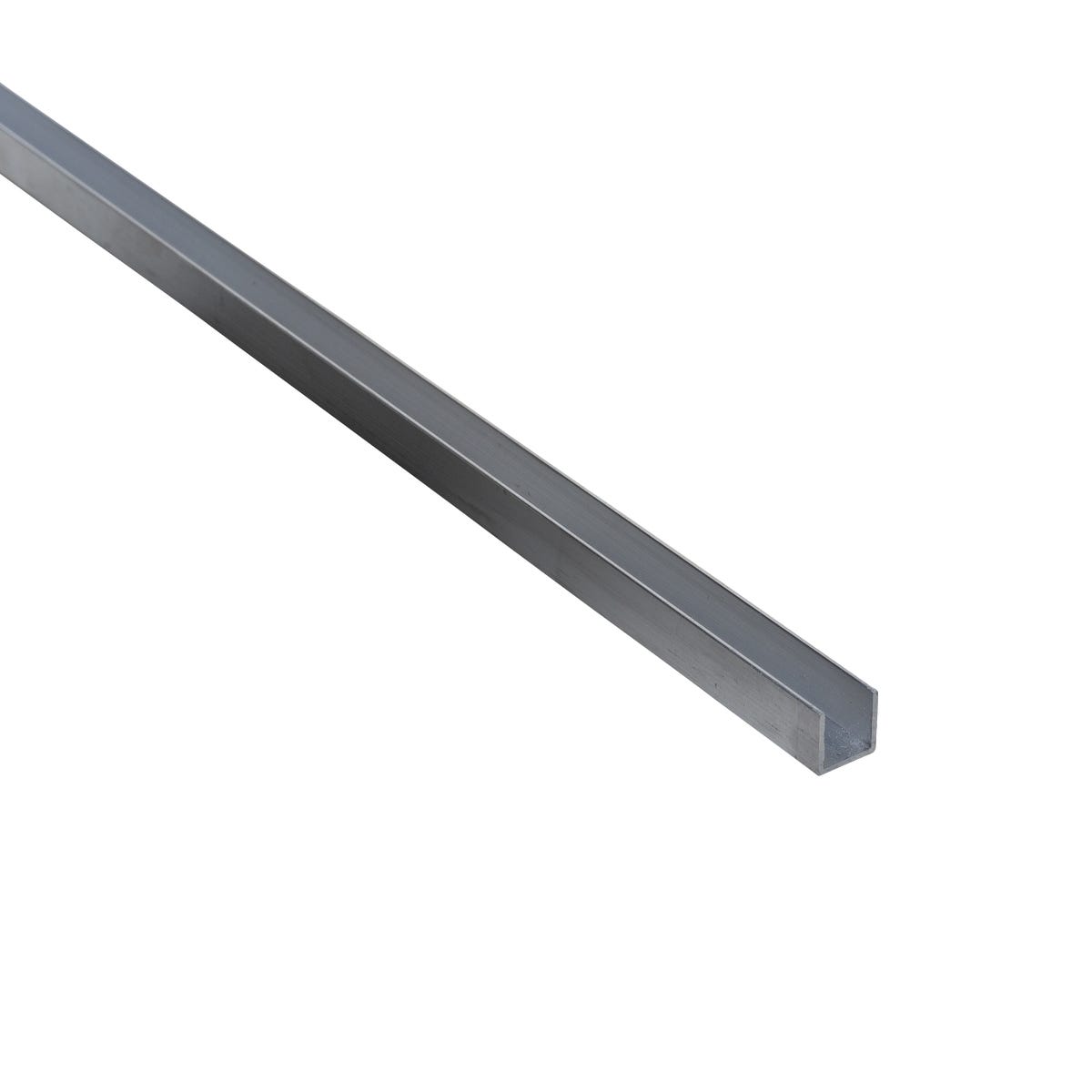 Standers Ceownik aluminiowy 1m 10x10x1 mm aluminium surowe srebrny