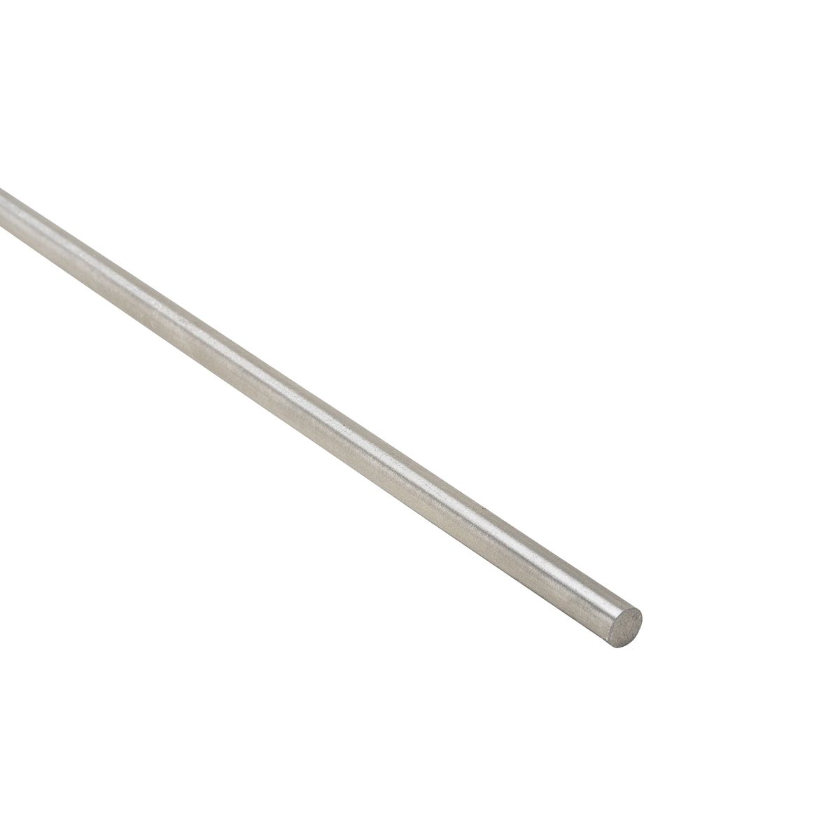 Standers Profil okrągły stalowy 1m 8x1 mm srebrny