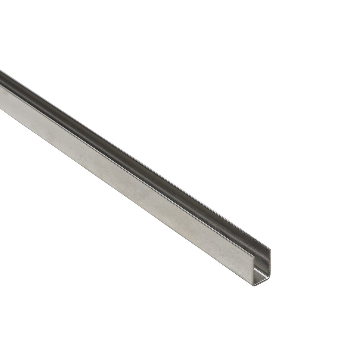 Standers Ceownik stalowy 1m 15x10x1 mm srebrny