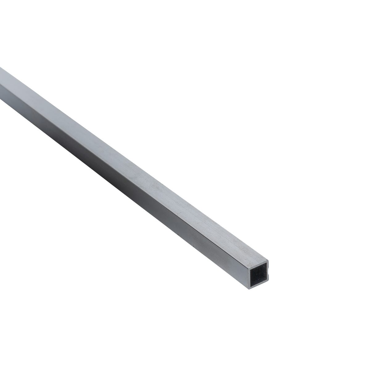 Standers Profil kwadratowy aluminiowy 1m 10x10x1 mm srebrny