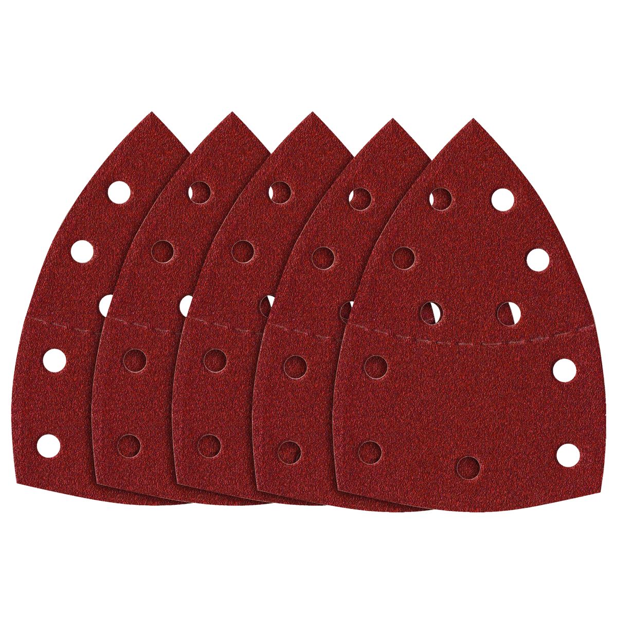 NORTON Pad szlifierski żelazko na rzep 102x152mm P240 5szt.
