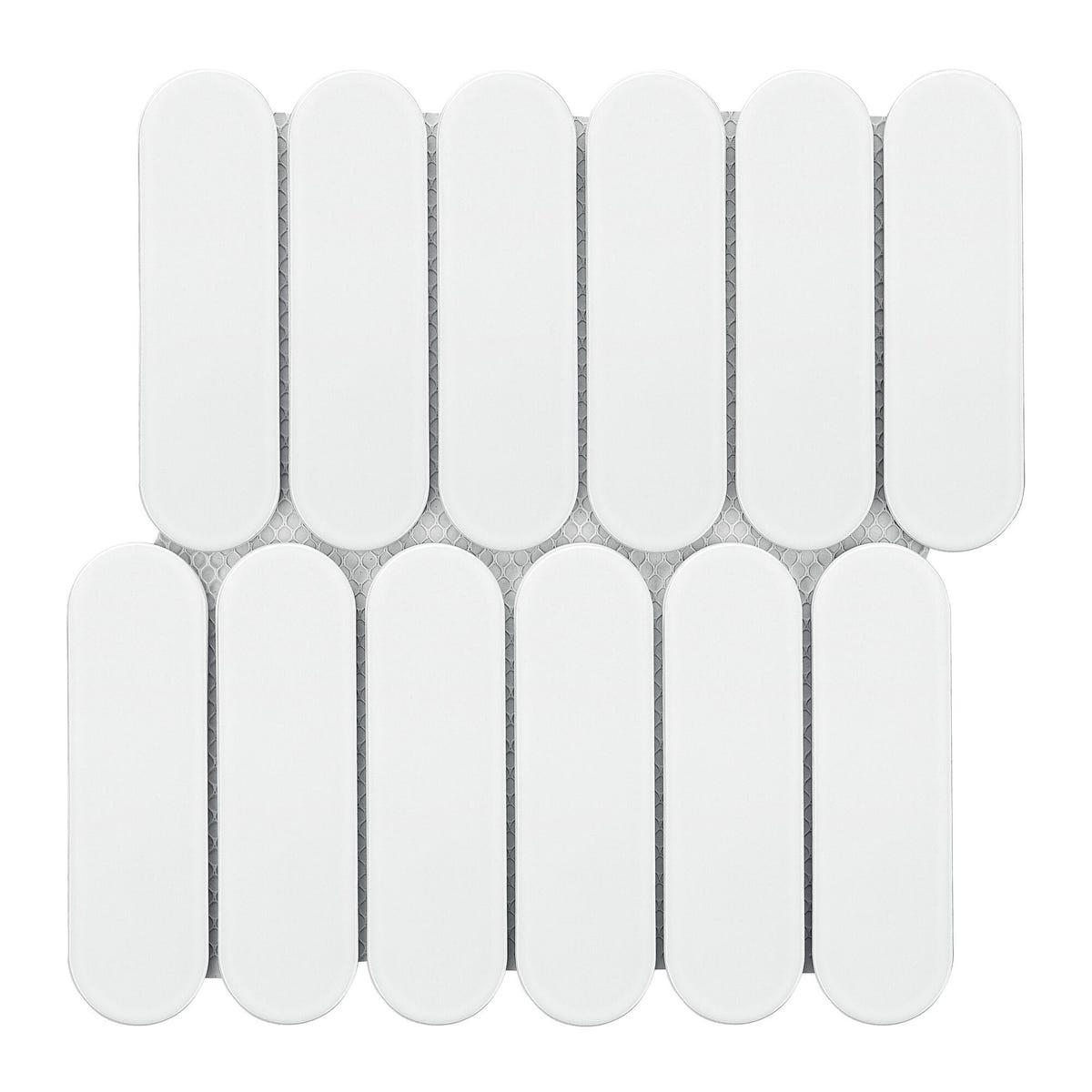 Mozaika Gelule White Glossy 29 X 29.3 Artens