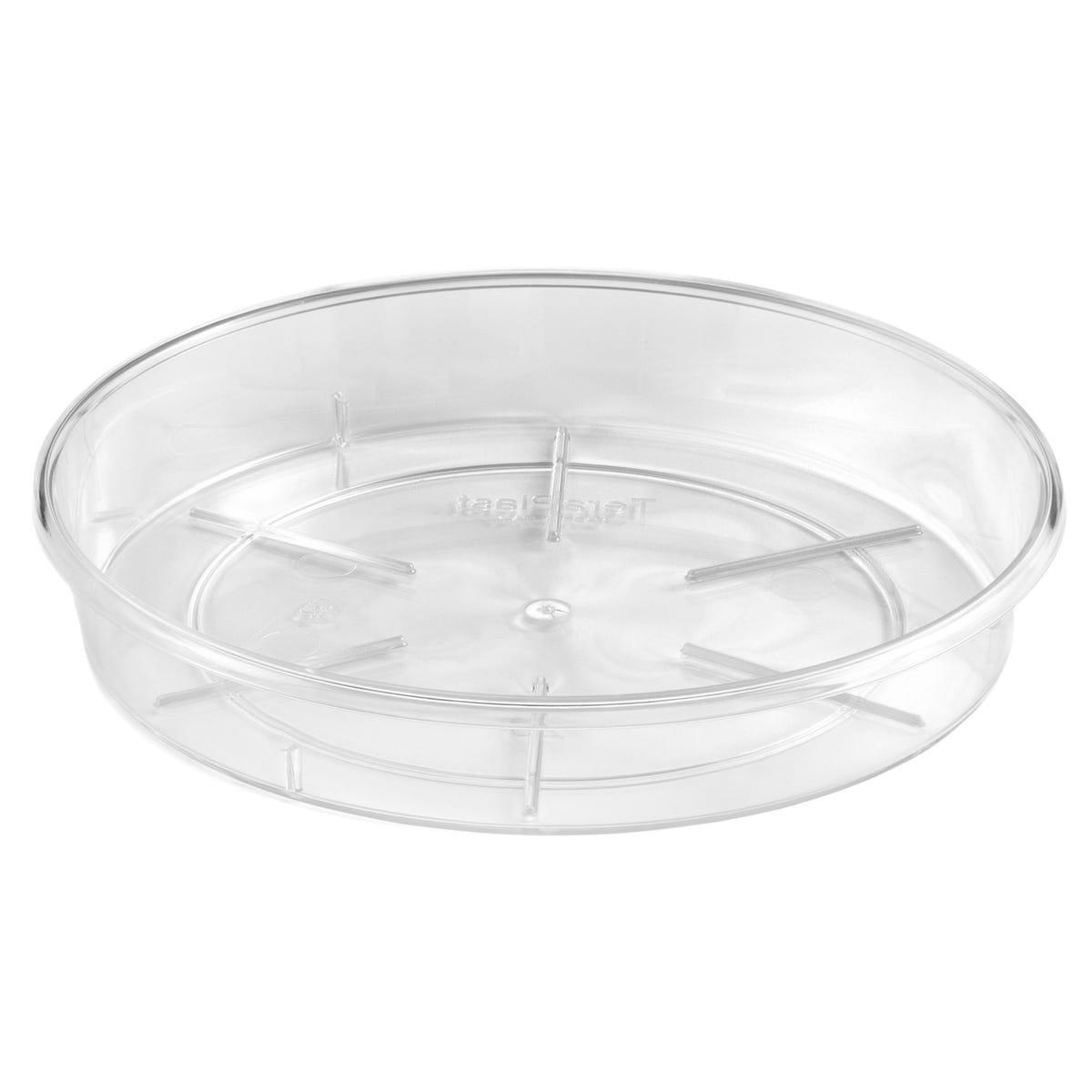Podstawka pod doniczkę plastikowa Plato Clear ś.28 cm bezbarwna Direct Home and Garden