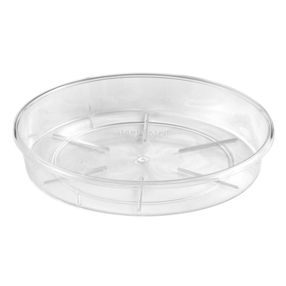 Podstawka pod doniczkę plastikowa Plato Clear ś.24 cm bezbarwna Direct Home and Garden