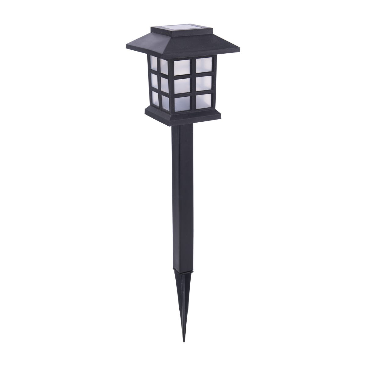 Inspire Lampa solarna wbijana London czarna LED