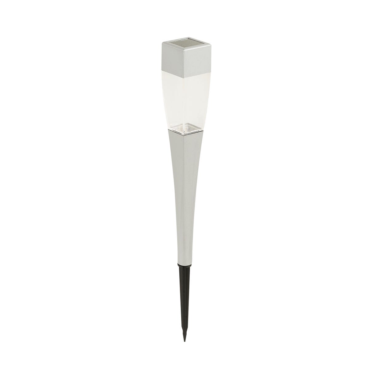 Inspire Lampa solna wbijana Lecanto srebrna LED