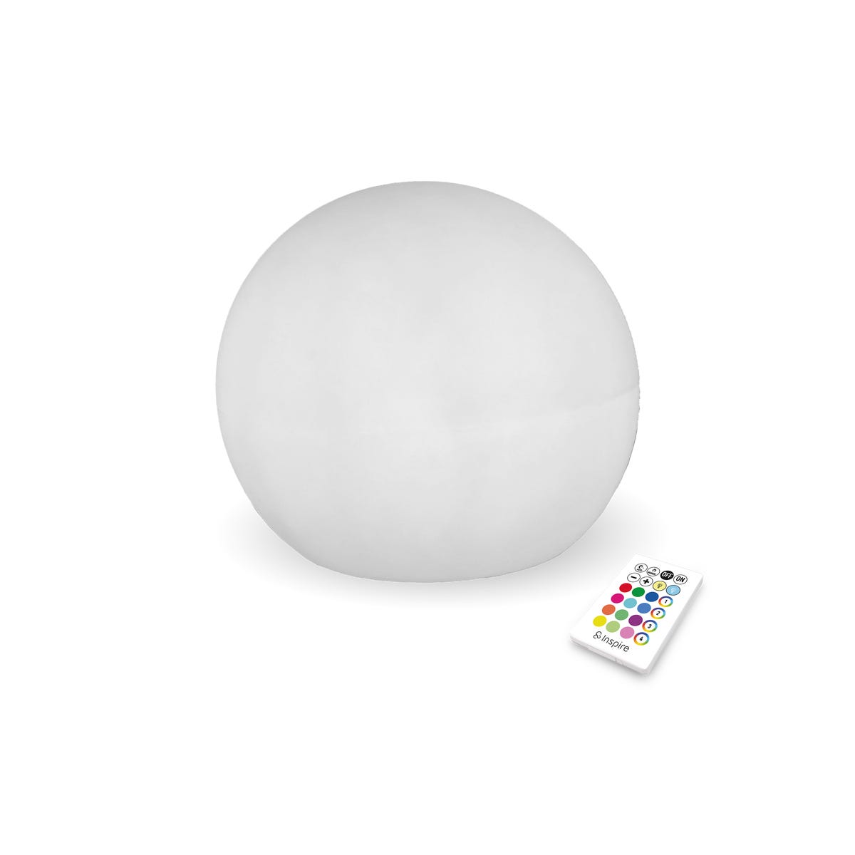 Inspire Kula solarna Zongo przenośna pływająca USB IP68 LED