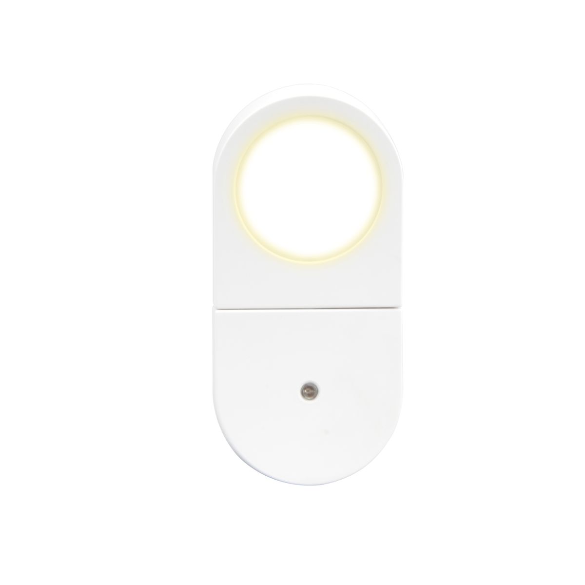 Lampka nocna Valby biała LED Inspire