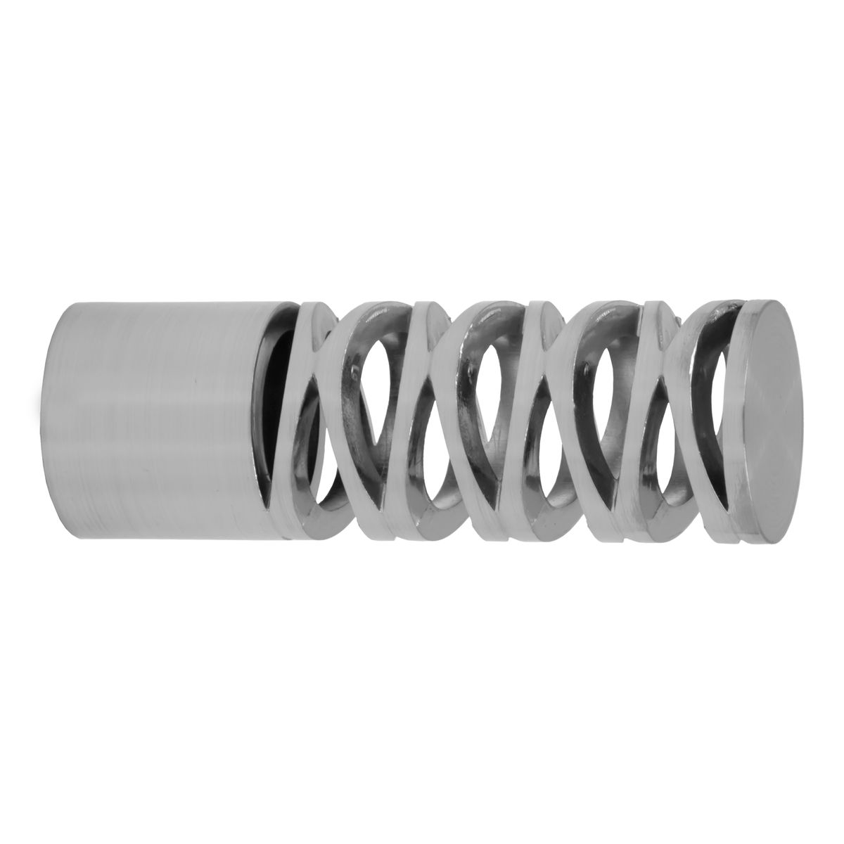 Końcówka do karnisza Jewel chrom mat 19 mm Inspire