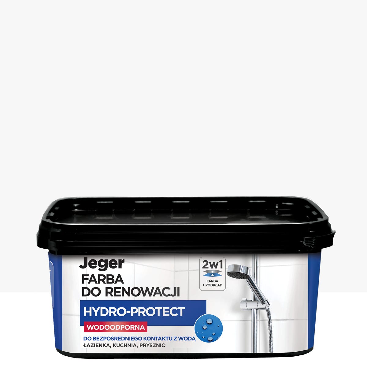 Farba specjalistyczna Jeger Reno Hydro Biały 2 l