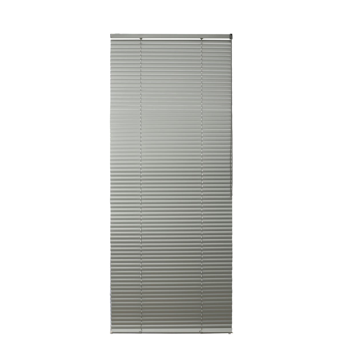 Żaluzja aluminiowa Epona 80 x 175 cm chrom mat 25 mm Inspire