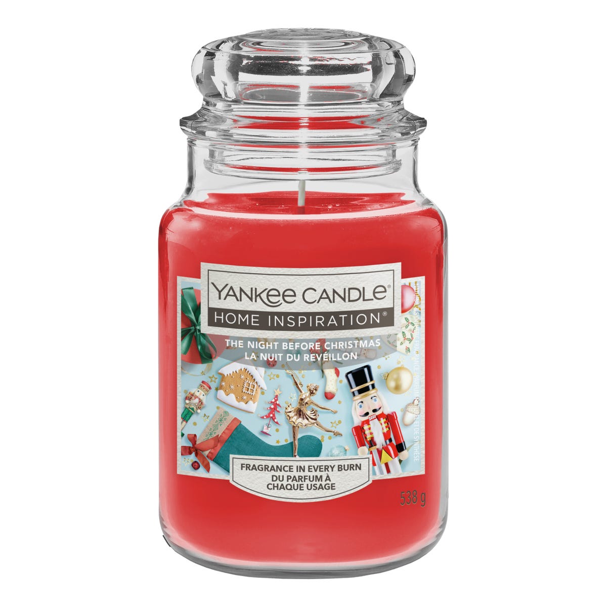 Świeca zapachowa w szkle Night Before Yankee Candle 538 g