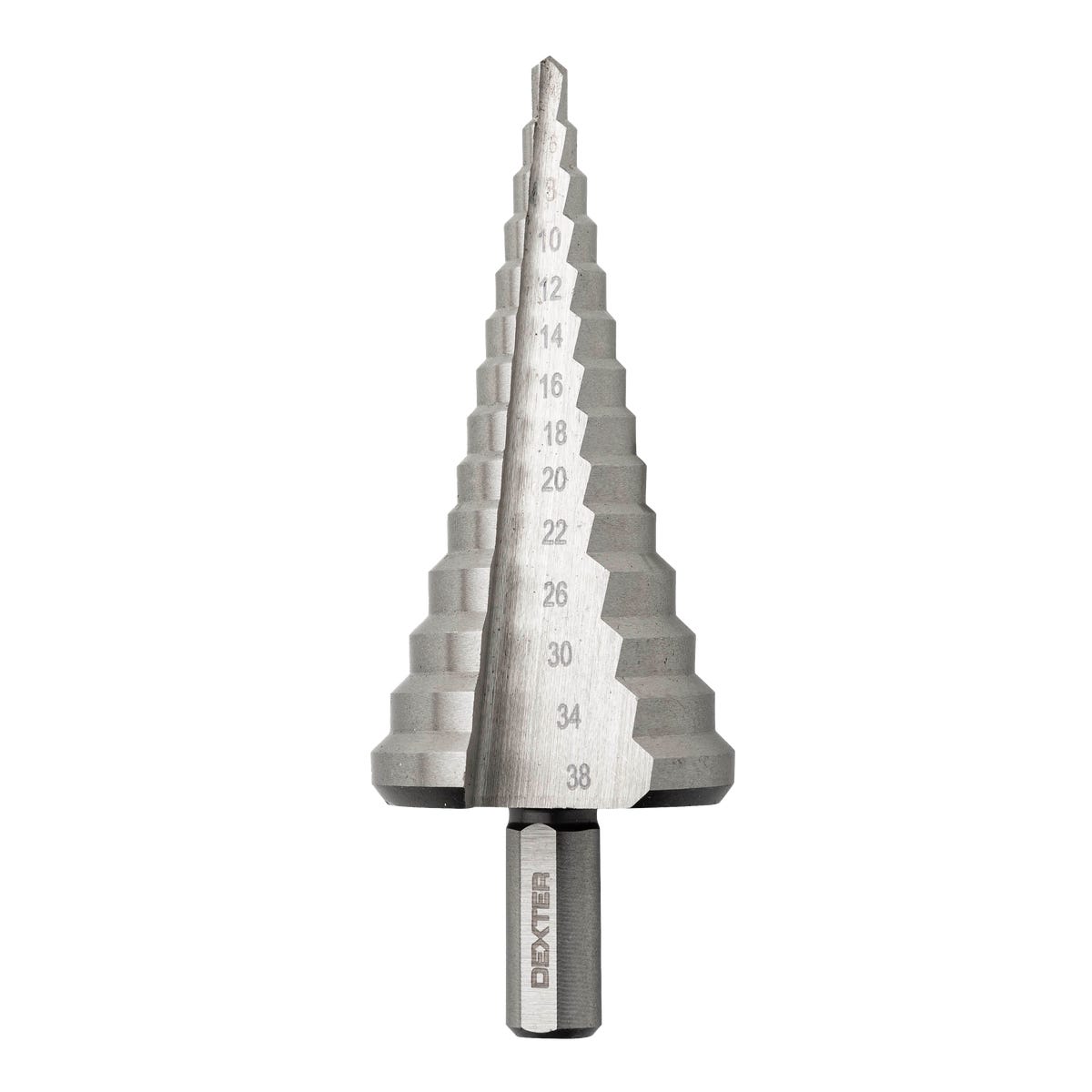 Dexter Wiertło stopniowe HSS 4 - 38 mm