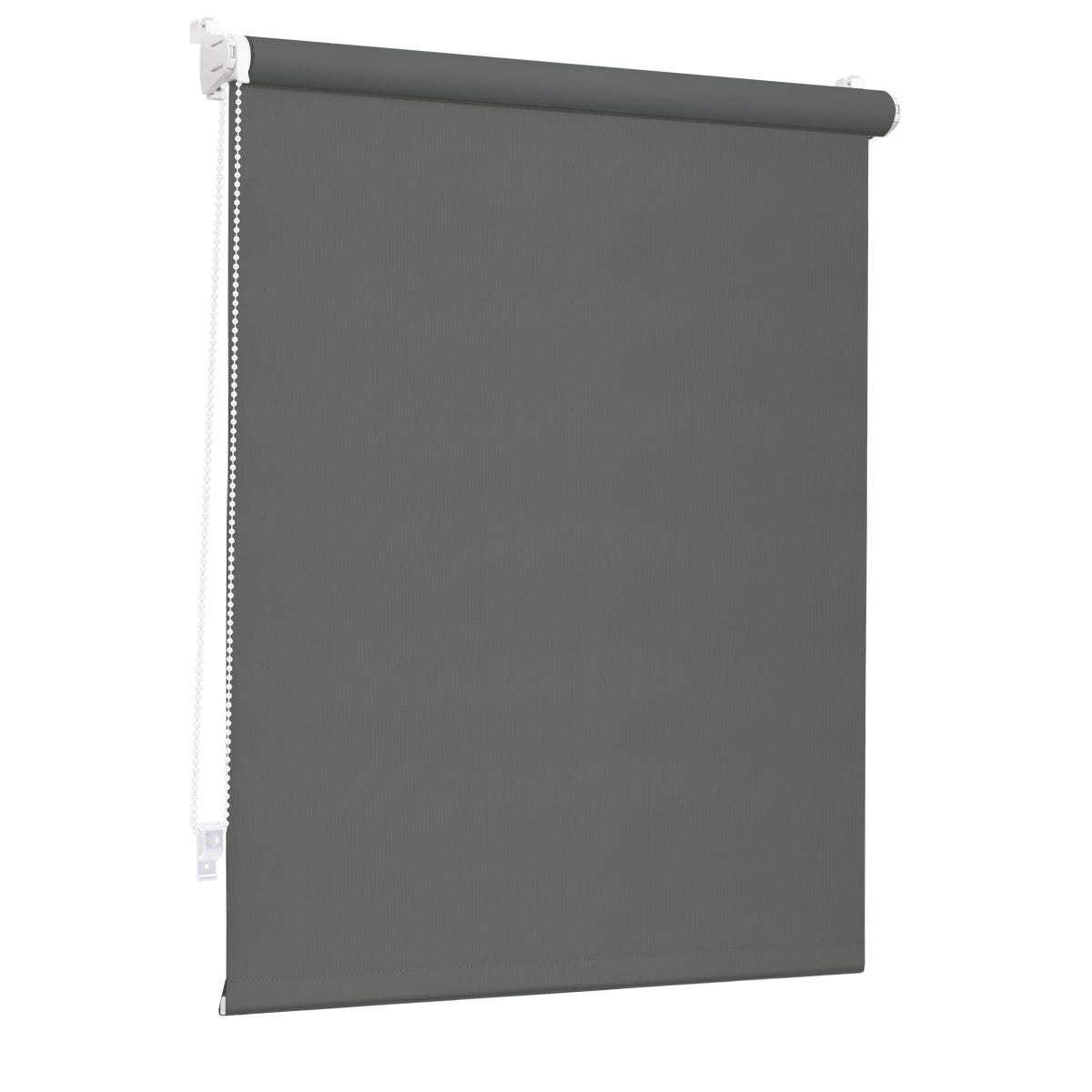 Roleta zaciemniająca Pluton Moon 81 x 140 cm grafitowa