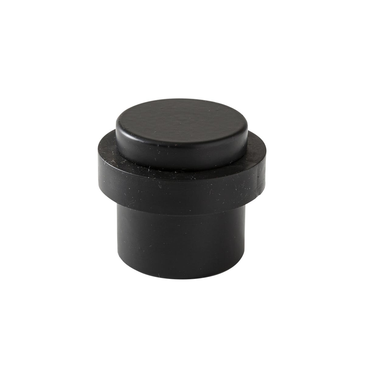 Ogranicznik drzwiowy czarny DS31 śr. 2.7 cm 2 sztuki Inspire