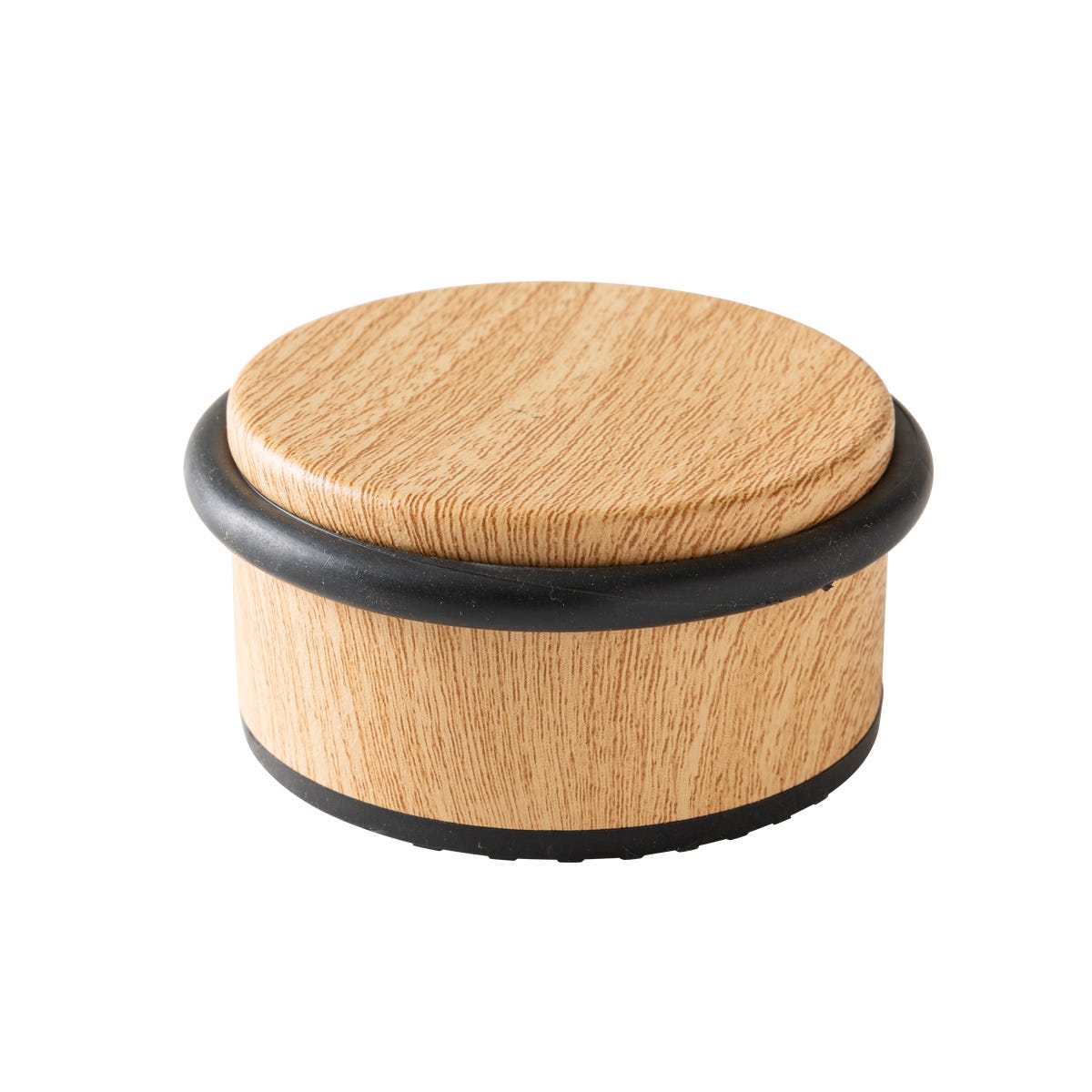 Odbojnik do drzwi niski drewno śr. 8.9 cm Inspire