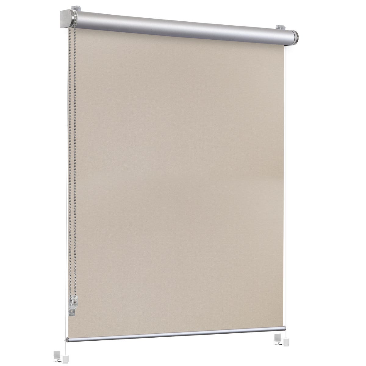 Roleta zaciemniająca Venus Trench 101 x 220 cm beżowa termoizolacyjna Inspire
