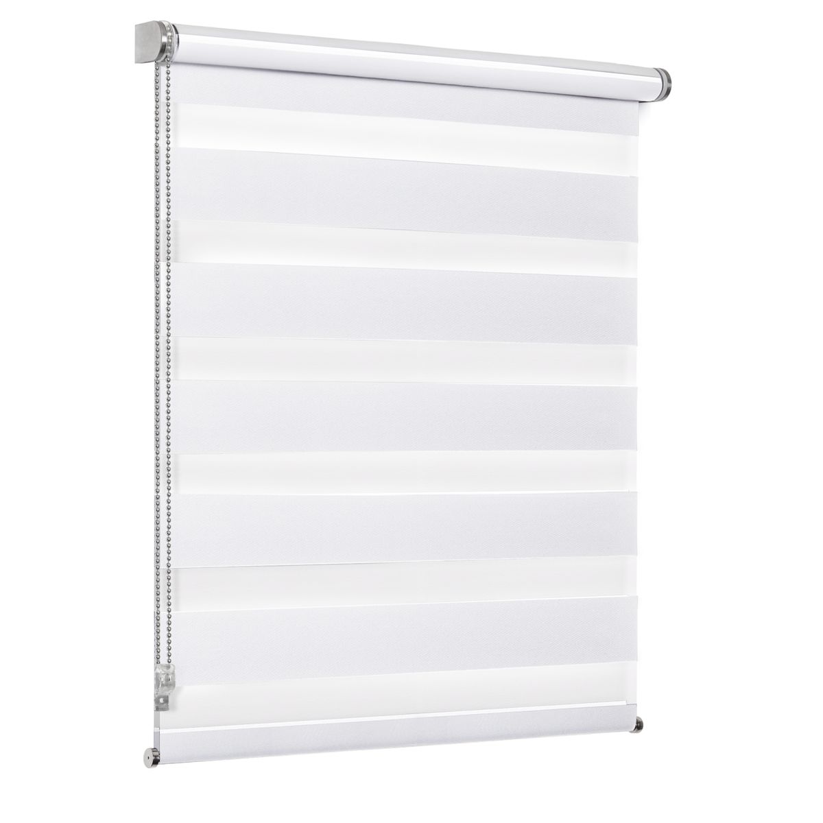 Roleta dzień noc Varuna White biała 196 x 220 cm Inspire