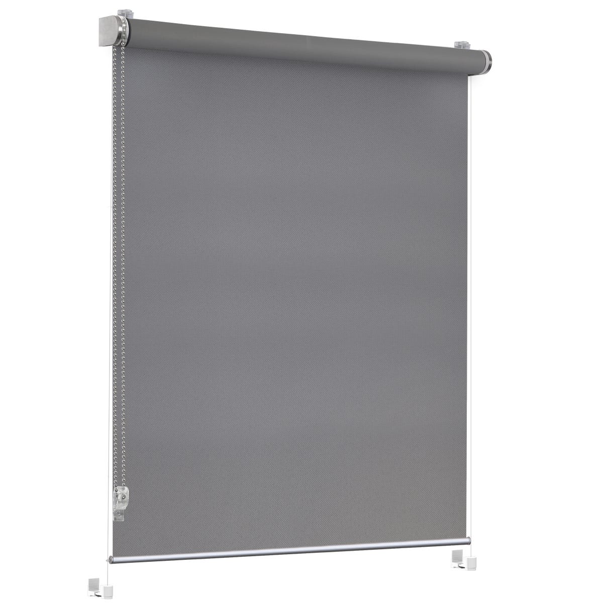 Roleta okienna Apollo Granit 81 x 220 cm szara Inspire
