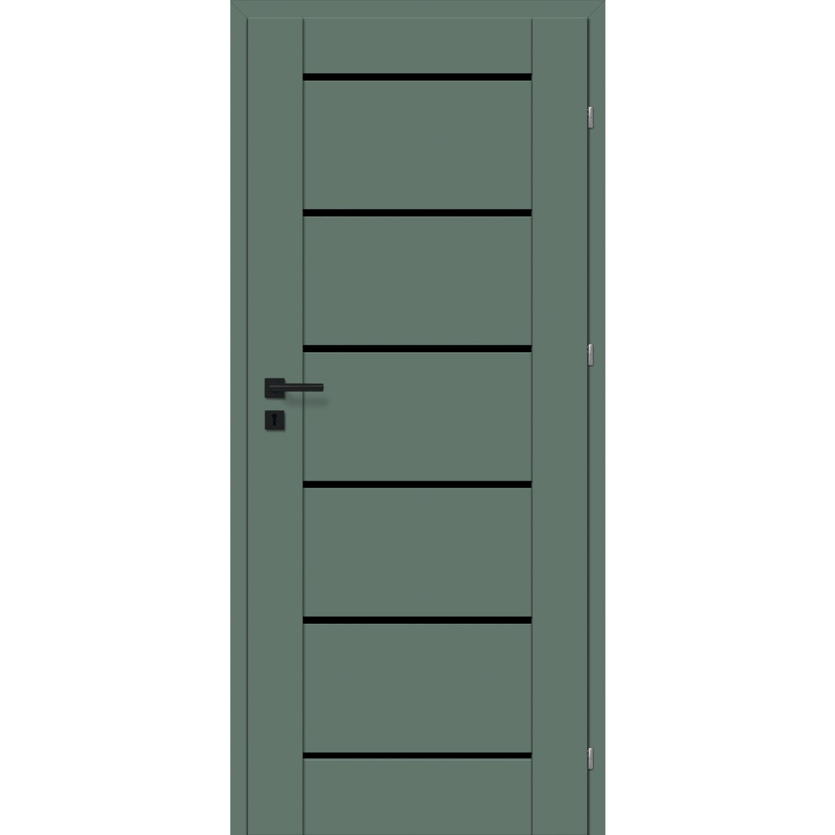 Drzwi wewnętrzne pokojowe Naos oliwka nero 90 prawe Classen